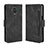 Coque Portefeuille Livre Cuir Etui Clapet BY3 pour Xiaomi Redmi Note 9 Pro Noir