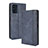 Coque Portefeuille Livre Cuir Etui Clapet BY4 pour Samsung Galaxy F52 5G Bleu
