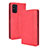 Coque Portefeuille Livre Cuir Etui Clapet BY4 pour Samsung Galaxy F52 5G Rouge