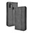 Coque Portefeuille Livre Cuir Etui Clapet BY4 pour Samsung Galaxy M21 (2021) Noir