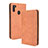 Coque Portefeuille Livre Cuir Etui Clapet BY4 pour Samsung Galaxy M21 (2021) Petit
