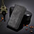 Coque Portefeuille Livre Cuir Etui Clapet BY4 pour Samsung Galaxy M21 (2021) Petit