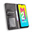 Coque Portefeuille Livre Cuir Etui Clapet BY4 pour Samsung Galaxy M21 (2021) Petit