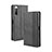 Coque Portefeuille Livre Cuir Etui Clapet BY4 pour Sony Xperia 10 II Noir