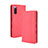 Coque Portefeuille Livre Cuir Etui Clapet BY4 pour Sony Xperia 10 III Rouge