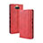 Coque Portefeuille Livre Cuir Etui Clapet BY4 pour Sony Xperia 10 Plus Rouge