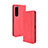 Coque Portefeuille Livre Cuir Etui Clapet BY4 pour Sony Xperia 5 III Rouge