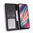Coque Portefeuille Livre Cuir Etui Clapet BY4 pour Wiko View5 Petit