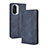 Coque Portefeuille Livre Cuir Etui Clapet BY4 pour Xiaomi Mi 11i 5G Bleu