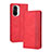 Coque Portefeuille Livre Cuir Etui Clapet BY4 pour Xiaomi Mi 11i 5G Rouge