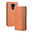 Coque Portefeuille Livre Cuir Etui Clapet BY4 pour Xiaomi Redmi 10X 4G Marron