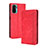 Coque Portefeuille Livre Cuir Etui Clapet BY4 pour Xiaomi Redmi Note 10 4G Rouge