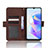 Coque Portefeuille Livre Cuir Etui Clapet BY6 pour Huawei Honor X7a Petit