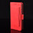Coque Portefeuille Livre Cuir Etui Clapet BY6 pour Huawei Honor X7a Rouge