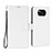 Coque Portefeuille Livre Cuir Etui Clapet BY6 pour Xiaomi Poco X3 NFC Blanc