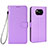 Coque Portefeuille Livre Cuir Etui Clapet BY6 pour Xiaomi Poco X3 NFC Violet