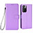 Coque Portefeuille Livre Cuir Etui Clapet BY6 pour Xiaomi Poco X4 NFC Violet