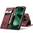Coque Portefeuille Livre Cuir Etui Clapet C01S pour Oppo Find X6 5G Petit