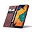 Coque Portefeuille Livre Cuir Etui Clapet C01S pour Samsung Galaxy M30 Petit
