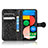 Coque Portefeuille Livre Cuir Etui Clapet C01X pour Google Pixel 4a 5G Petit