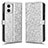 Coque Portefeuille Livre Cuir Etui Clapet C01X pour Motorola Moto G73 5G Petit