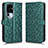 Coque Portefeuille Livre Cuir Etui Clapet C01X pour Oppo Reno10 Pro+ Plus 5G Vert
