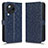 Coque Portefeuille Livre Cuir Etui Clapet C01X pour Xiaomi Civi 3 5G Bleu