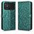 Coque Portefeuille Livre Cuir Etui Clapet C01X pour Xiaomi Poco C40 Vert