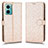 Coque Portefeuille Livre Cuir Etui Clapet C01X pour Xiaomi Redmi 11 Prime 5G Or