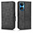 Coque Portefeuille Livre Cuir Etui Clapet C02X pour Huawei Honor X7 Noir