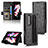 Coque Portefeuille Livre Cuir Etui Clapet C02X pour Samsung Galaxy Z Fold4 5G Petit