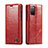 Coque Portefeuille Livre Cuir Etui Clapet C03S pour Samsung Galaxy S20 5G Rouge