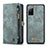 Coque Portefeuille Livre Cuir Etui Clapet C03S pour Samsung Galaxy S20 FE 5G Bleu
