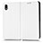 Coque Portefeuille Livre Cuir Etui Clapet C03X pour Sony Xperia Ace III Blanc