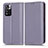 Coque Portefeuille Livre Cuir Etui Clapet C03X pour Xiaomi Poco X4 NFC Violet