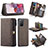 Coque Portefeuille Livre Cuir Etui Clapet C04S pour Samsung Galaxy S20 Plus 5G Petit