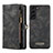 Coque Portefeuille Livre Cuir Etui Clapet C04S pour Samsung Galaxy S23 5G Noir