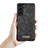 Coque Portefeuille Livre Cuir Etui Clapet C04S pour Samsung Galaxy S23 5G Petit