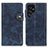 Coque Portefeuille Livre Cuir Etui Clapet D01Y pour Samsung Galaxy S22 Ultra 5G Bleu