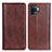 Coque Portefeuille Livre Cuir Etui Clapet D03Y pour Oppo A94 4G Marron