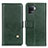 Coque Portefeuille Livre Cuir Etui Clapet D04Y pour Oppo A94 4G Vert
