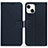 Coque Portefeuille Livre Cuir Etui Clapet DL1 pour Apple iPhone 14 Plus Bleu