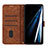 Coque Portefeuille Livre Cuir Etui Clapet H01X pour Huawei Honor X6 Petit