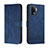 Coque Portefeuille Livre Cuir Etui Clapet H01X pour Oppo A94 4G Bleu Petit