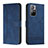 Coque Portefeuille Livre Cuir Etui Clapet H01X pour Xiaomi Redmi Note 11T 5G Bleu