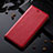 Coque Portefeuille Livre Cuir Etui Clapet H02P pour Apple iPhone 6S Rouge