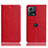 Coque Portefeuille Livre Cuir Etui Clapet H02P pour Motorola Moto Edge 30 Fusion 5G Rouge