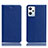 Coque Portefeuille Livre Cuir Etui Clapet H02P pour Oppo K10X 5G Bleu