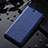 Coque Portefeuille Livre Cuir Etui Clapet H02P pour Samsung Galaxy XCover 5 SM-G525F Bleu
