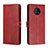 Coque Portefeuille Livre Cuir Etui Clapet H02X pour Nokia G50 5G Rouge